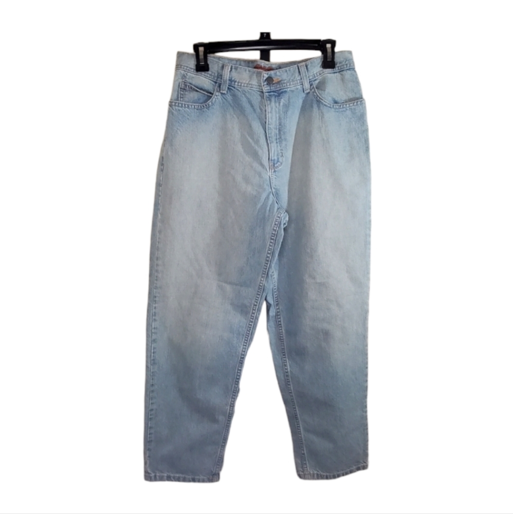 Eddie Bauer Jeans Light Blue Straight Leg Denim Jeans 12P